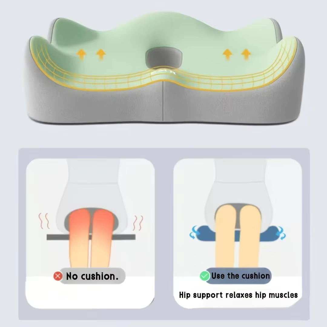 Cojín ergonómico de asiento – PostureLab